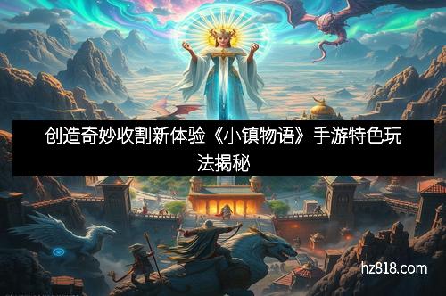 创造奇妙收割新体验《小镇物语》手游特色玩法揭秘